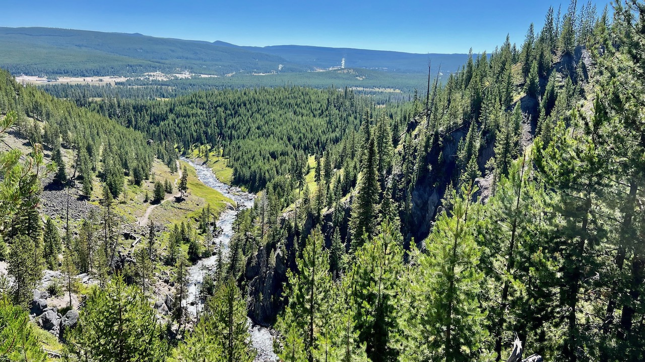 A Day of Wonders: Hiking the Mystic Falls, Fairy Creek, and Little Firehole Loop in Yellowstone National Park