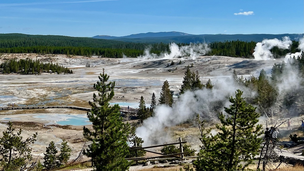 A Morning Stroll Through Wonderland: Hiking the Norris Geyser Basin Complete Loop Trail in Yellowstone National Park