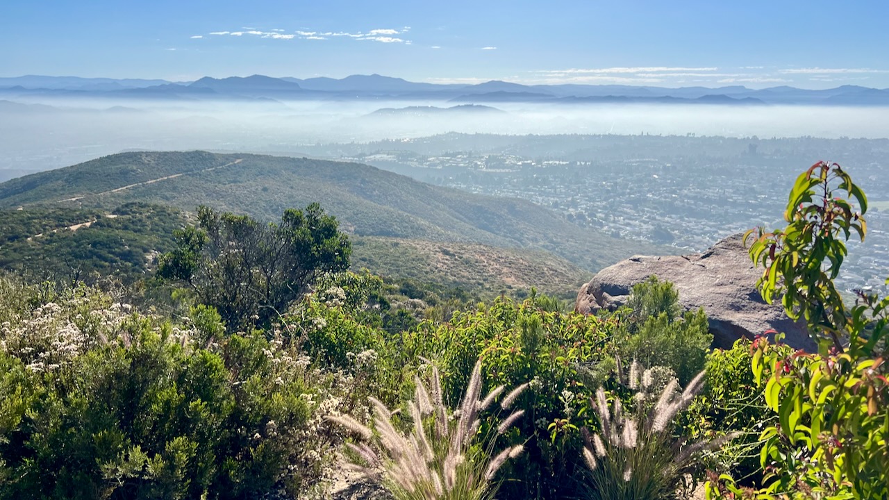 A Saturday Morning Adventure: Hiking the Cowles Mountain Service Road Loop Trail